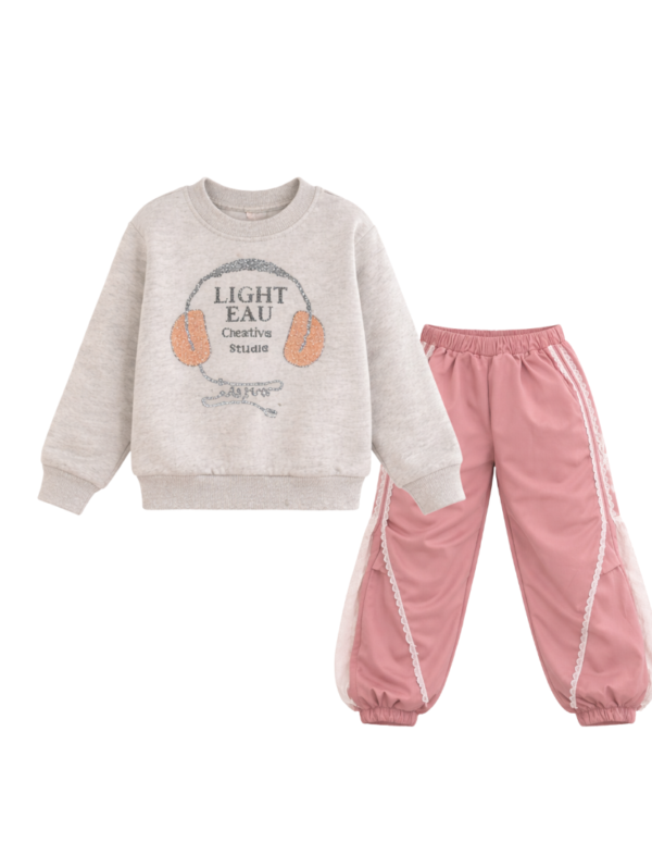 Girls Sweatshirts with Harem Pant