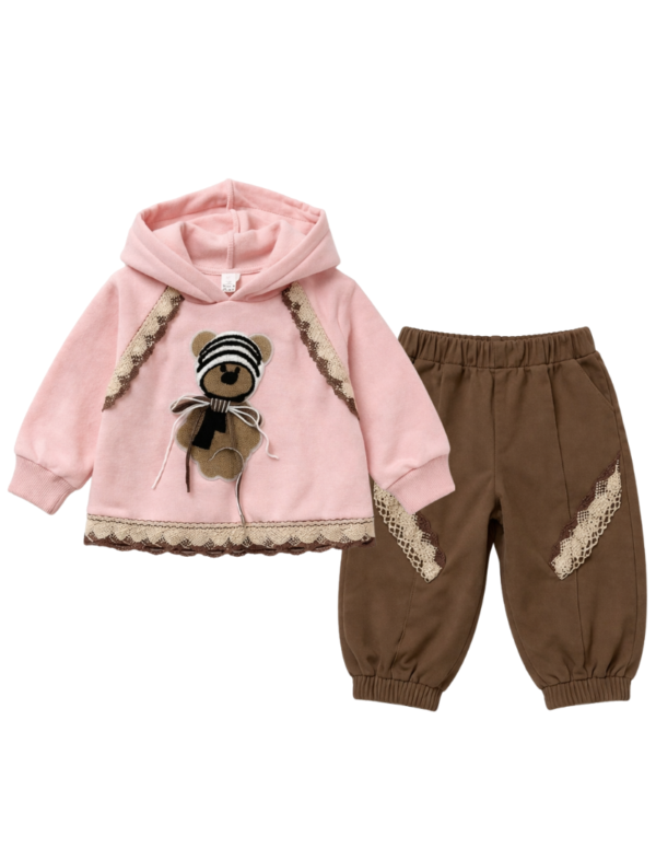 Girls Hoodie and Jogger Set